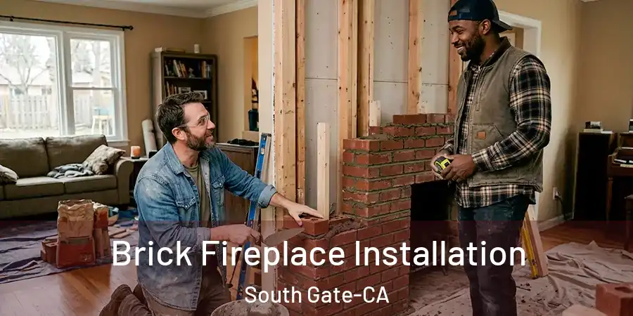 Brick Fireplace Installation South Gate-CA