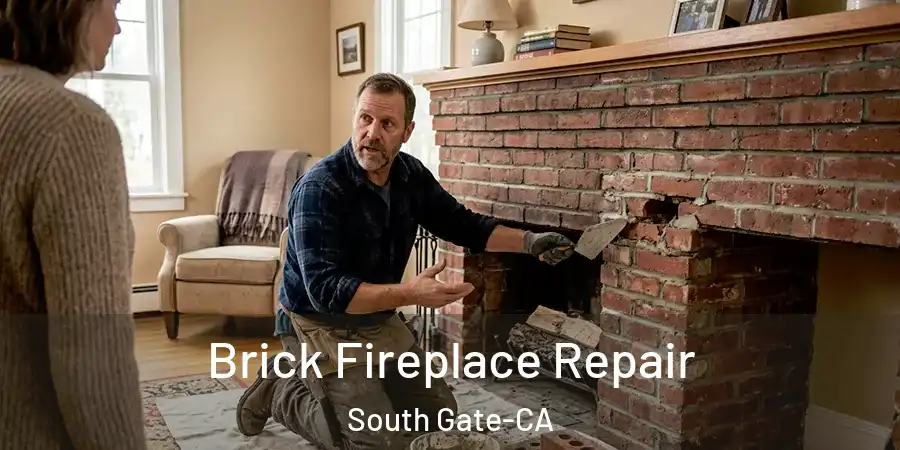  Brick Fireplace Repair South Gate-CA