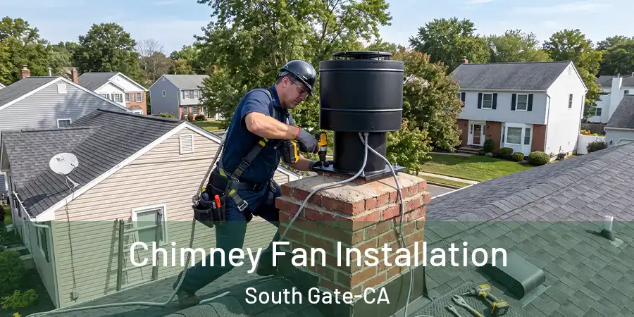 Chimney Fan Installation South Gate-CA