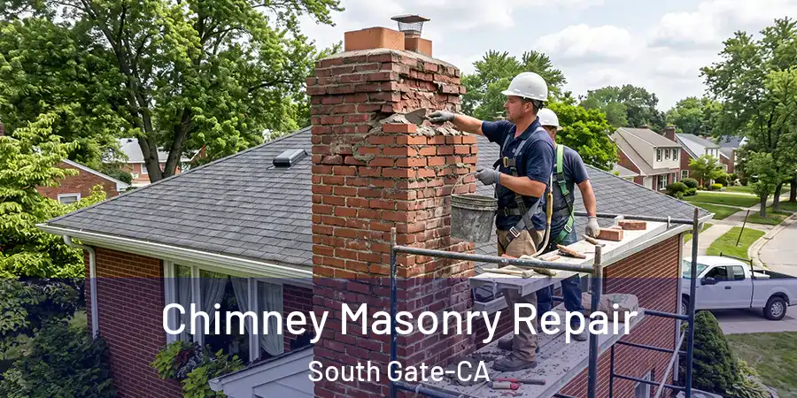  Chimney Masonry Repair South Gate-CA