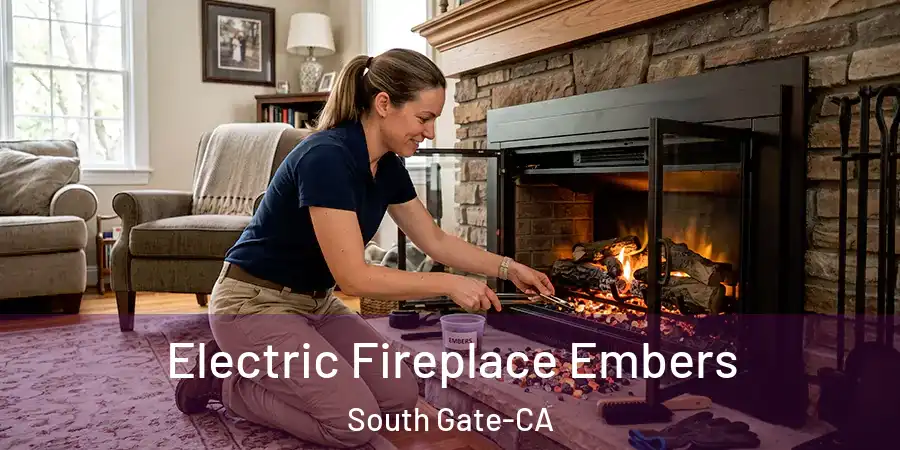  Electric Fireplace Embers South Gate-CA
