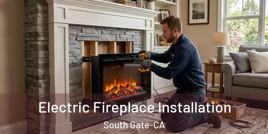 Electric Fireplace Installation South Gate-CA