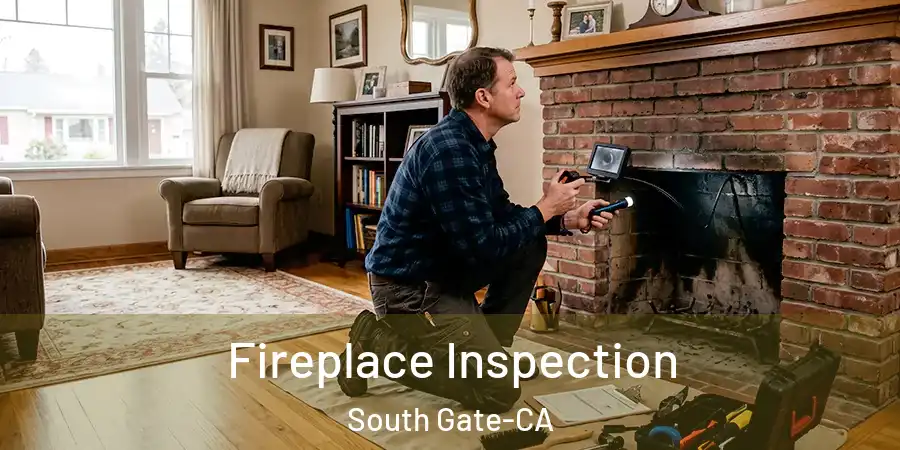 Fireplace Inspection South Gate-CA
