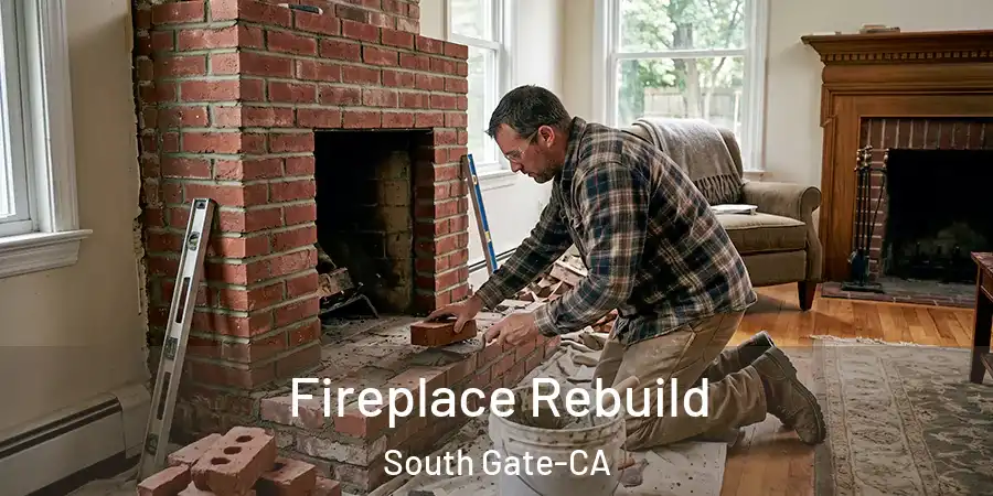 Fireplace Rebuild South Gate-CA