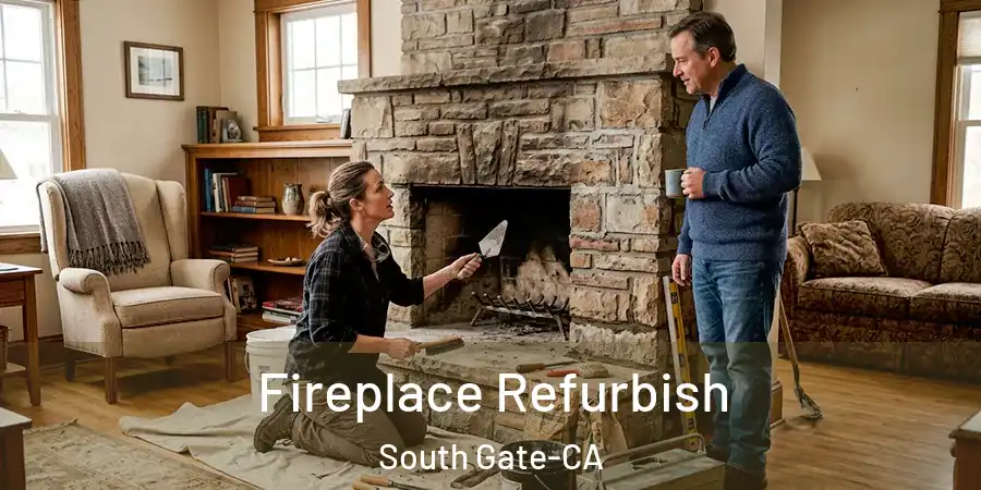 Fireplace Refurbish South Gate-CA