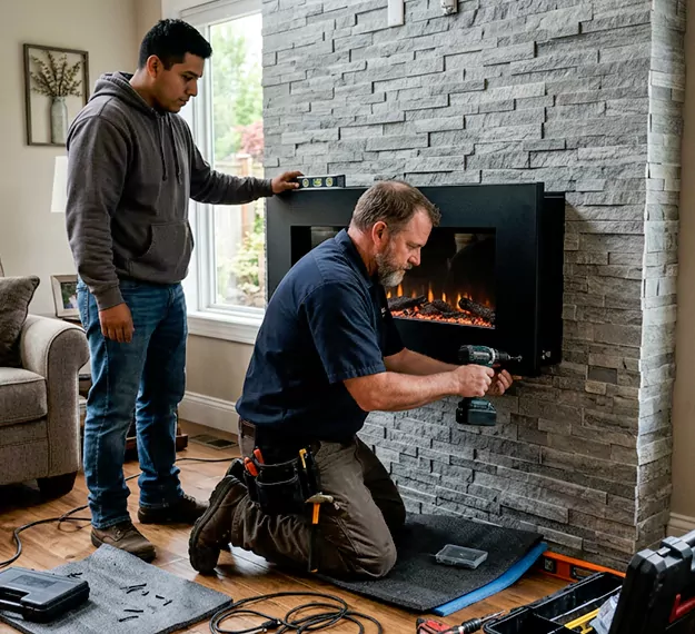 Certified Floating Fireplace Installation Company: Your Local Floating Mantel Installer in South Gate, CA