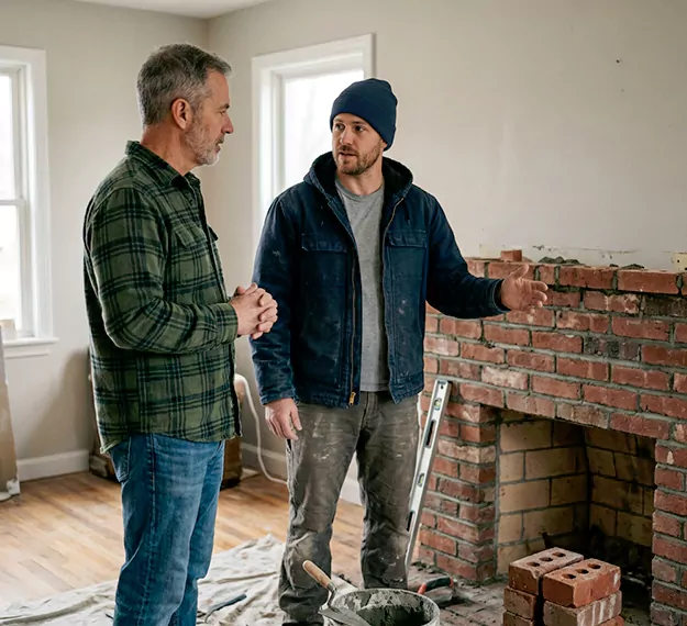 Why South Gate Homeowners Choose Our Brick Fireplace Installation Team?