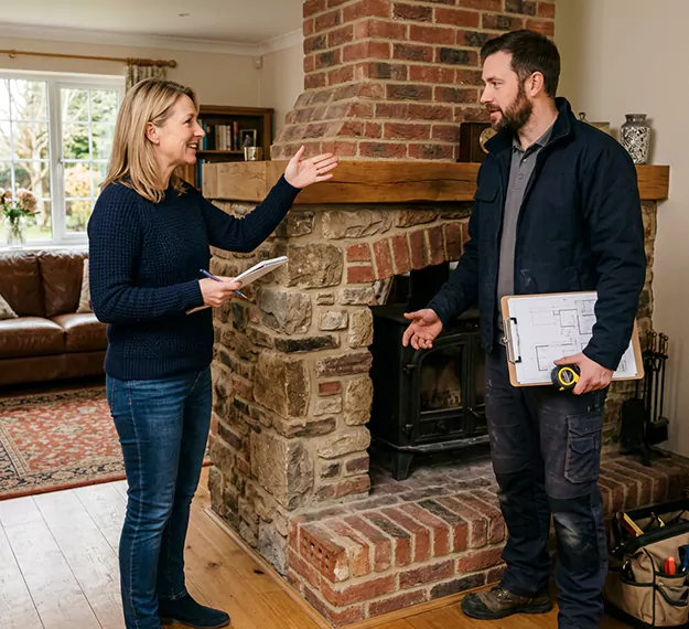Why South Gate, CA Homeowners Choose Our Fireplace Contractors?