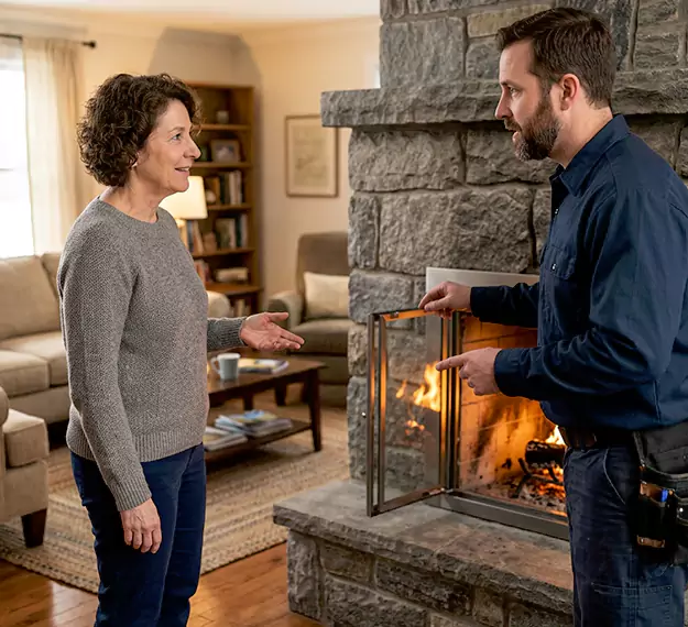Why Homeowners Choose Our Fireplace Door Installation Team in South Gate, CA?