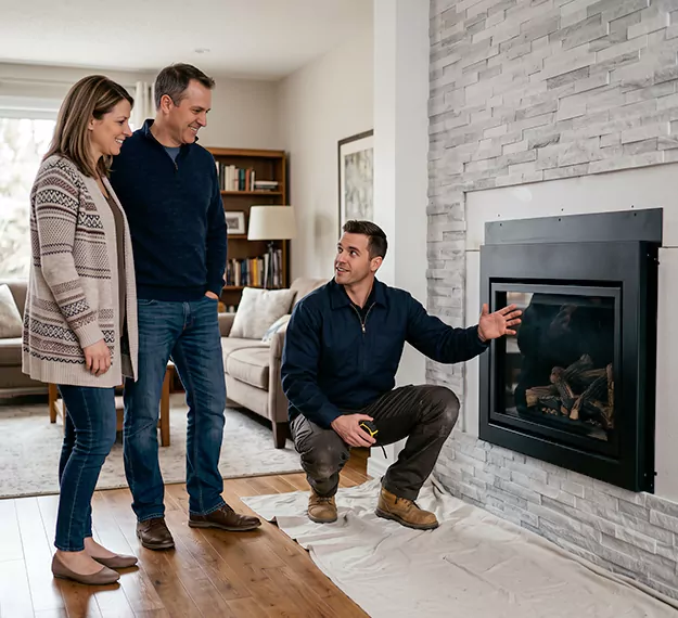 Why South Gate Homeowners Choose Our Fireplace Insert Installation Team?