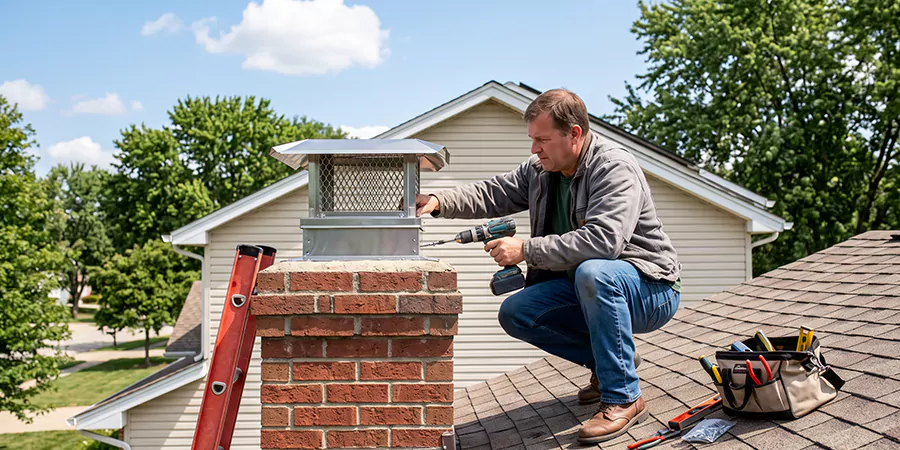 Chimney Top Cover Installation South Gate