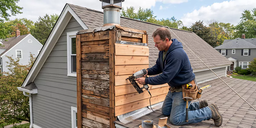 Wood Chimney Chase Repair South Gate