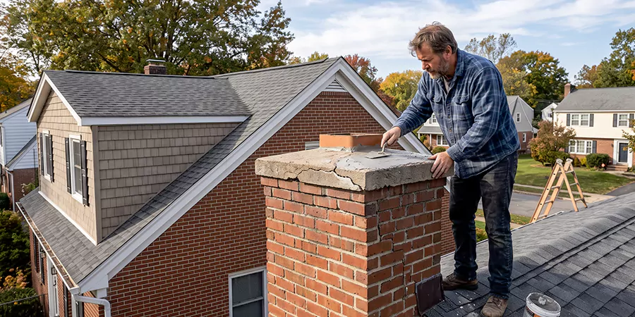 Brick Chimney Crown Repair South Gate