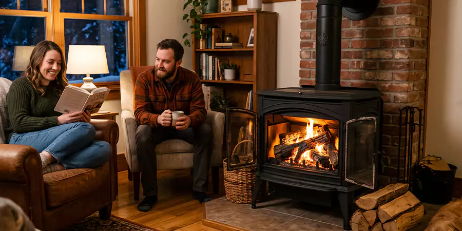Faux and Fake Wood Burning Stove Logs South Gate
