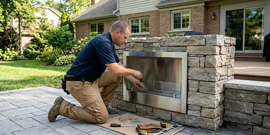 Outdoor Ethanol Fireplace Installation South Gate