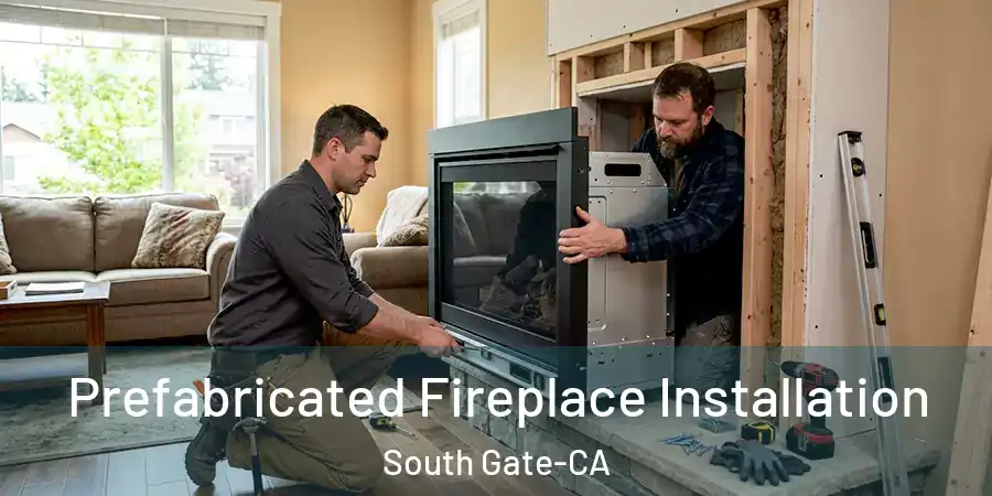  Prefabricated Fireplace Installation South Gate-CA